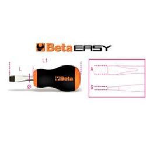 1201N - Extra Short Slotted Head Screwdrivers