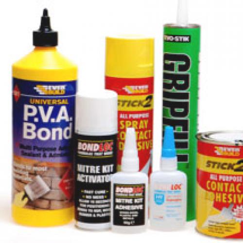 Adhesives, Mastics, Paints & Fillers